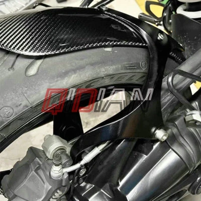 Real Carbon Fiber CNC Motorcycle Rear Fender Mudguard For R Nine T 2014 - 2023 - Imagem 1 de 4
