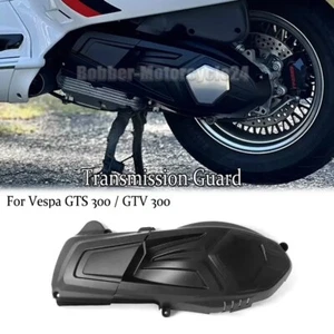 Cubierta protectora térmica para transmisión de motor negro mate para Vespa GTS 300 GTV 300 - Imagen 1 de 10