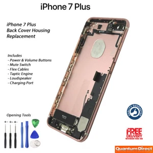 iPhone 7 Plus komplett montiertes Backcover Gehäuse mit ALLEN Teilen - ROSEGOLD - Bild 1 von 8