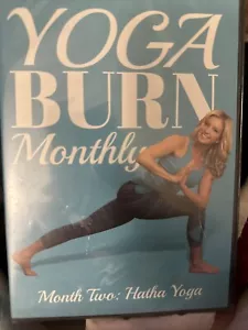 Yoga Burn Monatlich YogaBurn Monat Zwei 2 Hatha Yoga Zoe Bray Baumwolle DVD - Bild 1 von 2