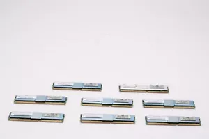 HP 32GB RAM Server Kit - 8x4GB PC2-5300 FBDIMM ECC Registered Memory 398708-061 - Picture 1 of 5