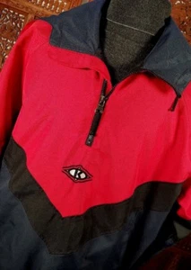 Chaqueta de Snowboard Killer Loop Hombre L Roja Azul Marino Negro Color Bloque De Colección - Imagen 1 de 12