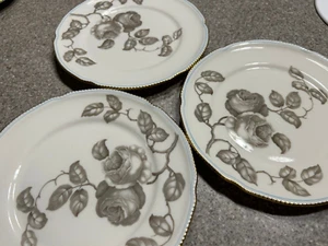 Lot of 3 - Vintage Castleton China Gloria 8" Salad Snack Salad Plate, USA - Picture 1 of 6