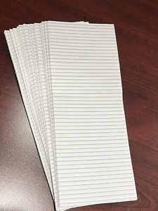 1000 Pcs White Paper Twist Ties 3” Reusable Bread Ties Bags Candy Cello - Picture 1 of 4
