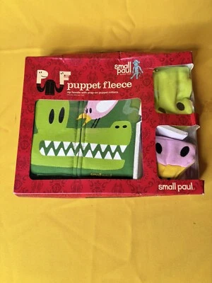 NUEVO EN CAJA Paul Frank Pequeña Paul Sudadera con Capucha y Cremallera Polar con Mitones para Marionetas a Presión Talla 2T Foto 1 de 4