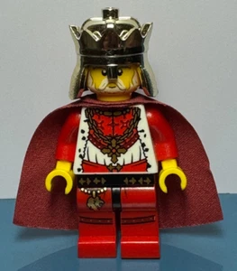 Lego Castillo - Reinos - Minifigura del Rey León cas486 De Juegos 7188 y 10223 - Imagen 1 de 4