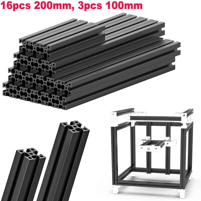 19pcs 200mm 100mm Aluminum 1515 Extrusion Profile Frame for VORON 0.1 3D Printer - Image 1 of 4