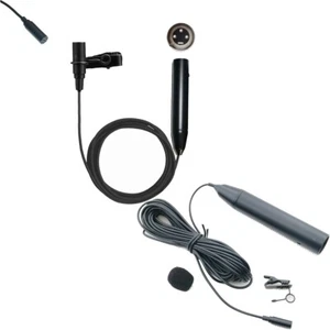 Micrófono de alimentación fantasma de 48 V solapa solapa con clip XLR de 3 pines para mezclador preamplificador - Imagen 1 de 7