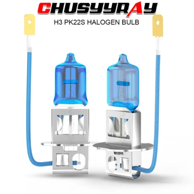 Par de bombillas antiniebla halógenas H3 12V 55W para Isuzu Rodeo 1991-1999 5000K Foto 1 de 4