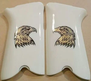 Empuñaduras acrílicas marfil compatibles marca KSD Ruger P85 - 89 - Imagen 1 de 1