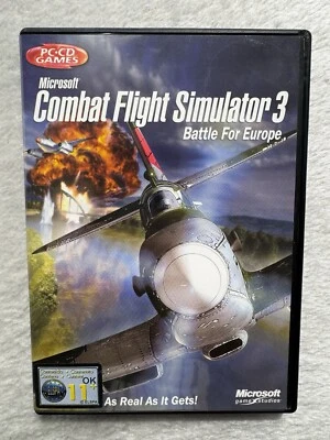 2002 Combat Flight Simulator 3 Battle for Europe Microsoft PC Game - Image 1 of 3
