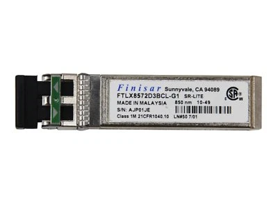 FINISAR 10G multi-mode optical module FTLX8572D3BCL-G1 850nm 10G SFP Transceiver - Image 1 of 4