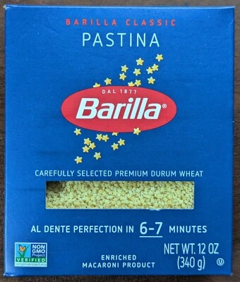 Barilla Pastina 12 Oz. Box, Expiration Date: May 1, 2027 - Image 1 of 4