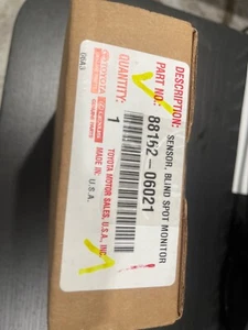 New Genuine Lexus Blind Spot Radar 88162-06021 - Picture 1 of 5