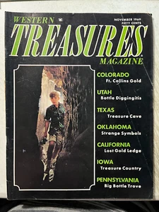 Western Treasures Magazine November 1969 Volume 5 # 1 Ft. Collins Gold MORE! - Bild 1 von 2