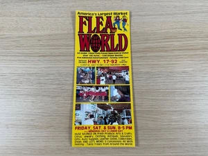 1980er Flohwelt Orlando (Amerikas größter Markt) Broschüre - Bild 1 von 2