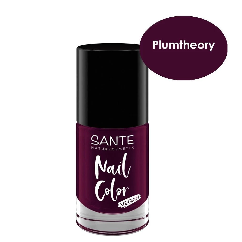 Sante Organic Natural Vegan Nail Polish Varnish - Colour 04 Plumtheory 8ml - Bild 1 von 1