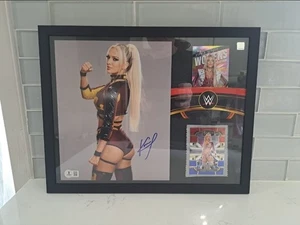 Foto firmada/enmarcada 8x10 de Karmen Petrovic y novato radiocontrol selecto Topps cromo Beckett - Imagen 1 de 8
