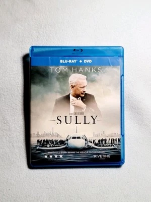 Clint Eastwood's SULLY (2016) Blu-ray + DVD Tom Hanks Aaron Eckhart Laura Linney - Image 1 of 2