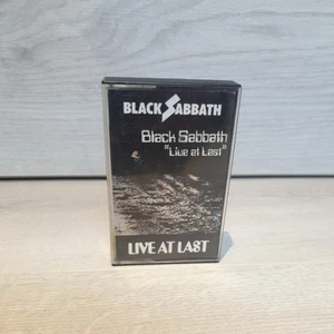 Black Sabbath - Live at Last - Cassette Tape BSMC001 - Picture 1 of 6