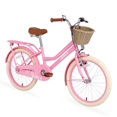 Multiple Colors, Girls Bike w Basket for 7-10 Years Old Kids, 20'' wheel, Pink - Image 1 of 4