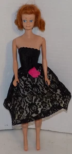 ULTRA RARE VINTAGE - Midge Barbie doll 1958/1962 Mattel Inc. 11" W/ BLACK DRESS - Bild 1 von 16