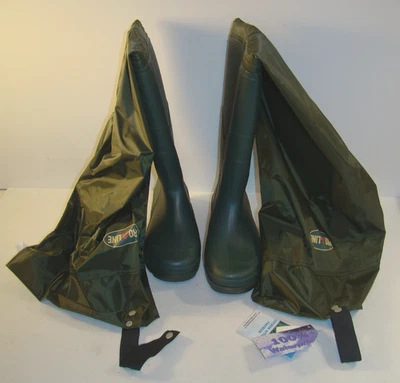 Новый с Ярлыками PRO LINE 71301X ПВХ бедра ботинки WADERS рыбалки зеленый размер 10 - Изображение 1 из 3