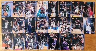 2000 Upper Deck Basketball Incomplete Set of 23 Cards  - Image 1 of 4
