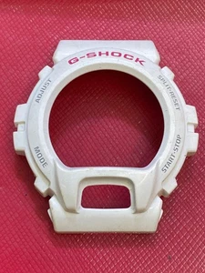 Genuine Casio Bezel for G-Shock DW-6600 DW-6900 DW6600-1V DW6900-1V white/red - Picture 1 of 3