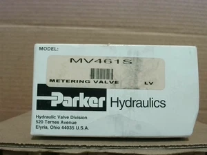 Parker MV461S Metering Flow Control Valve 1/4" NPT - New In Box - Picture 1 of 3