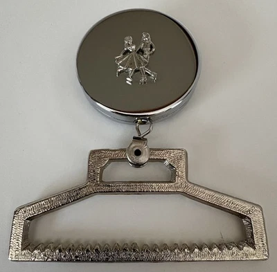 Toallero de baile cuadrado de colección colgante clip de cinturón de metal bailarines occidentales  Foto 1 de 4