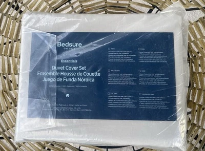 Bedsure Get Cozy King Size Duvet Cover Set New Beige Stone Color (104”x90”) - Image 1 of 3