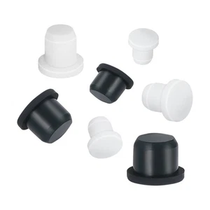 Round Hole Plug End Cap Solid Silicone Rubber Blanking Seal Bung 2.7mm-14mm - Picture 1 of 37