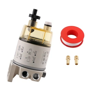 Diesel Fuel Filter Water Separator R12T for Heavy Equipment S3240 10 Micron - Picture 1 of 12