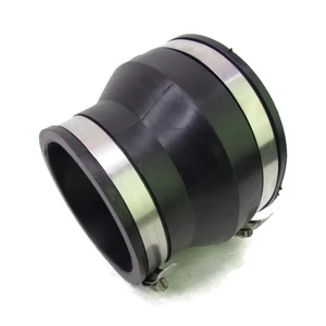 Fernco 4” x 3” #1056-43 Flexible PVC Reducing Coupling ~ PlumbQuik - Picture 1 of 7