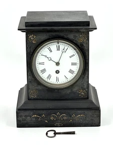Antique French Medaille D'argent Samuel Marti 1889 Mantle Clock - Picture 1 of 18
