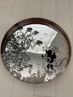 Disney Mickey Mouse Skeleton Dance Round Tray Silly Symphony Halloween New