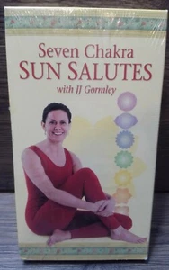Seven Chakra SUN SALUTES WITH JJ Gormley 2002 VHS A Sequence Of Poses YOGA !NEW! - Picture 1 of 3