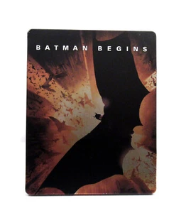 Batman Begins Blu-ray Steelbook Bale Nolan Caine Freeman Neeson Oldman Hauer - Imagen 1 de 3