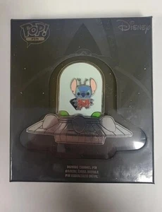 Loungefly Disney Lilo & Stitch Spaceship 3 Inch Sliding Enamel Pin - Picture 1 of 2