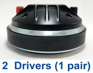 1 pair Polyimide Compression Driver 700W 8Ω Bolt-On+Screw-On DE250P MB Acoustics - Picture 1 of 10