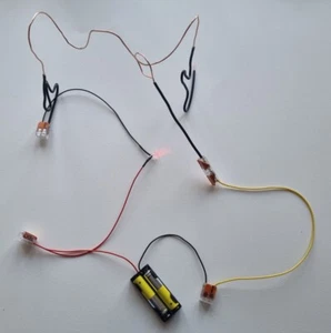 100x KitCir Jeu circuit électrique Kit electronique découverte enfant collège AI - Photo 1/12