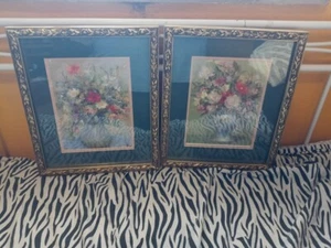 2 Bombay Company Marcel Dyf Framed Impressionist Prints W 13" X H 15" - Picture 1 of 11