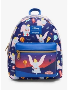 Loungefly Disney Dumbo The Elephant Circus Icons Mini Backpack NWT New With Tags - Picture 1 of 6
