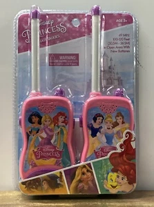Disney Princess Pink Girls Walkie Talkie Two-Way Radio Set Of 2 Age: 3+ Kids Toy - Picture 1 of 7