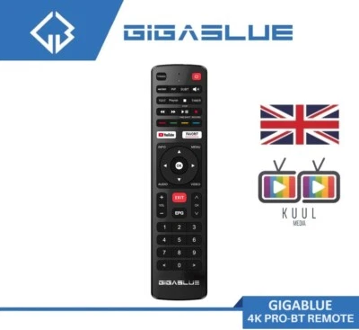 GigaBlue 4K BT-PRO Telecomando RCU - BLUETOOTH & INFRAROSSI IR - Immagine 1 di 2