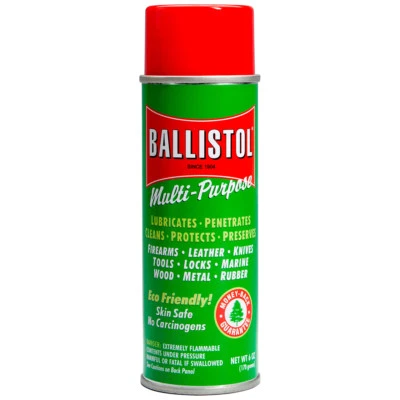 Aceite para herramientas multiusos Ballistol 6,0 OZ aerosol - Hecho en EE. UU. Foto 1 de 3