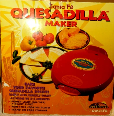 Salton Inc.~2004 QM2SFR Santa Fe Quesadilla Electronic Maker - Image 1 of 4