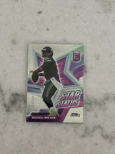 2021 Panini Donruss Elite Football Russell Wilson Star Status #/349 SSP Steelers - Picture 1 of 2