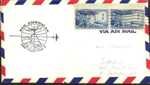 First FAM Airmail Flight San Juan PR - Philadelphia Apr 30 1958 AAMC# F5-228B - Picture 1 of 1